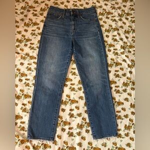 Madewell The Perfect Vintage Crop Jean Size 26